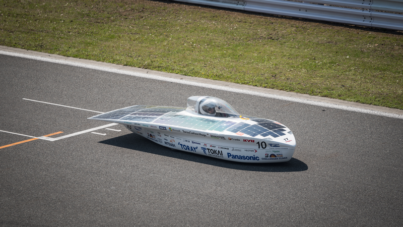 Solar car project by Tokai University
